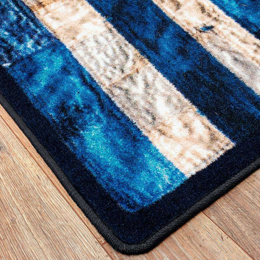 Blue Jean Anchor | Blues Rug