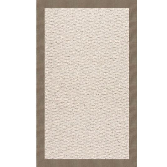 Creative Concepts-White Wicker Canvas Taupe