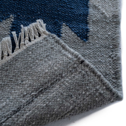 Vintage Moroc Indigo Gray