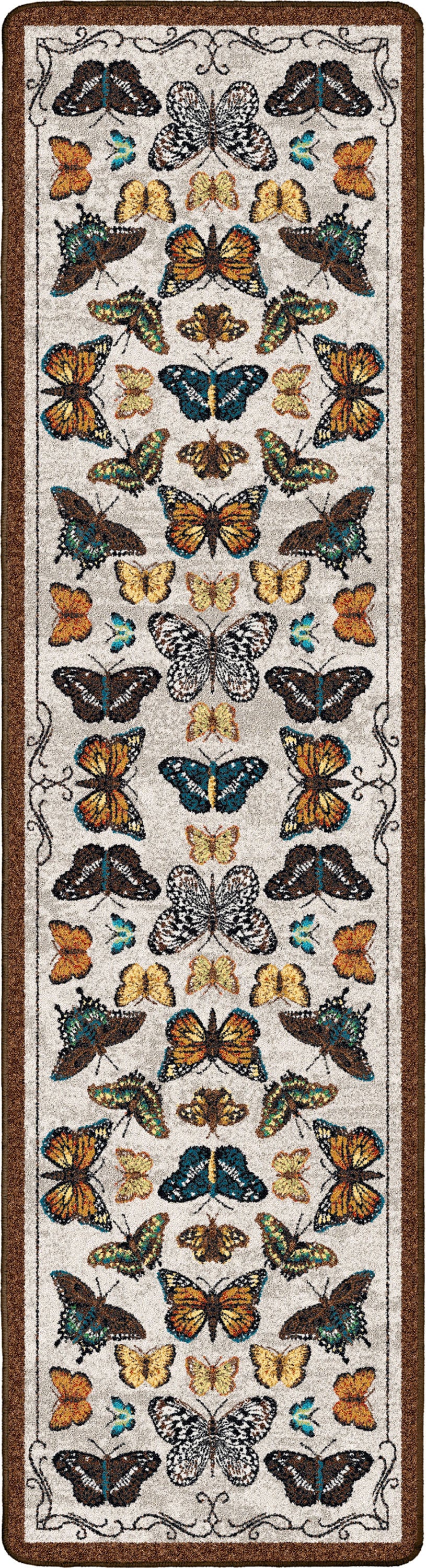 English Collector Cabinet | Butterfly Multi