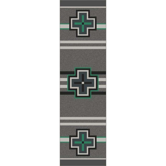 Hunter - Jade-CabinRugs Southwestern Rugs Wildlife Rugs Lodge Rugs Aztec RugsSouthwest Rugs
