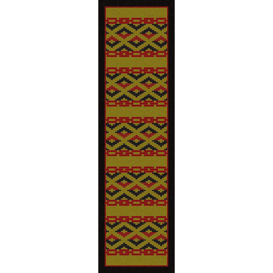 Mother's Basket - Dark Chocolate-CabinRugs Southwestern Rugs Wildlife Rugs Lodge Rugs Aztec RugsSouthwest Rugs