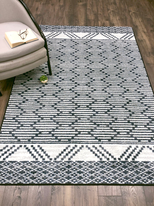 Patterned Stripe | Fresh Blue