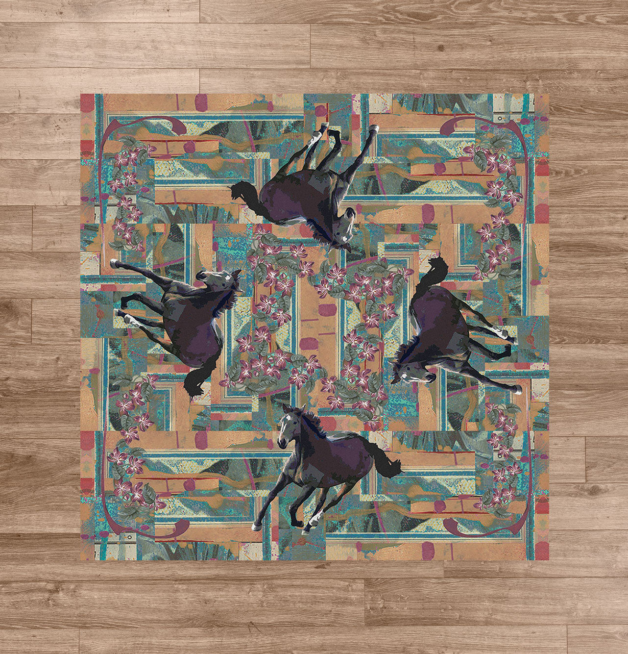 Ruiz Purple Horse | Plum