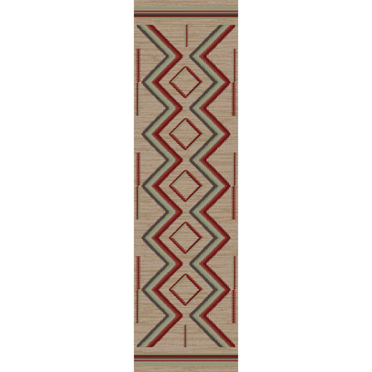 Sand Glass - Fall-CabinRugs Southwestern Rugs Wildlife Rugs Lodge Rugs Aztec RugsSouthwest Rugs