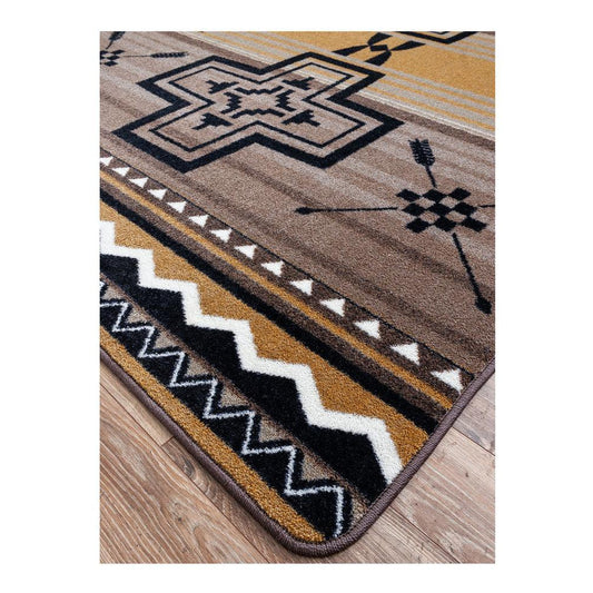 Southwest Abrazos - Old Gold - Cabin Rugs