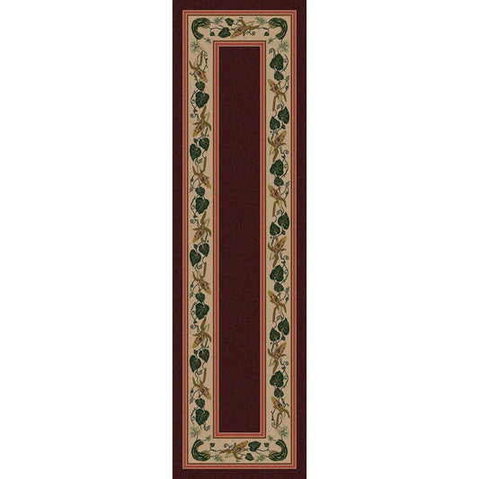Tres Hermanas - Garnet-CabinRugs Southwestern Rugs Wildlife Rugs Lodge Rugs Aztec RugsSouthwest Rugs