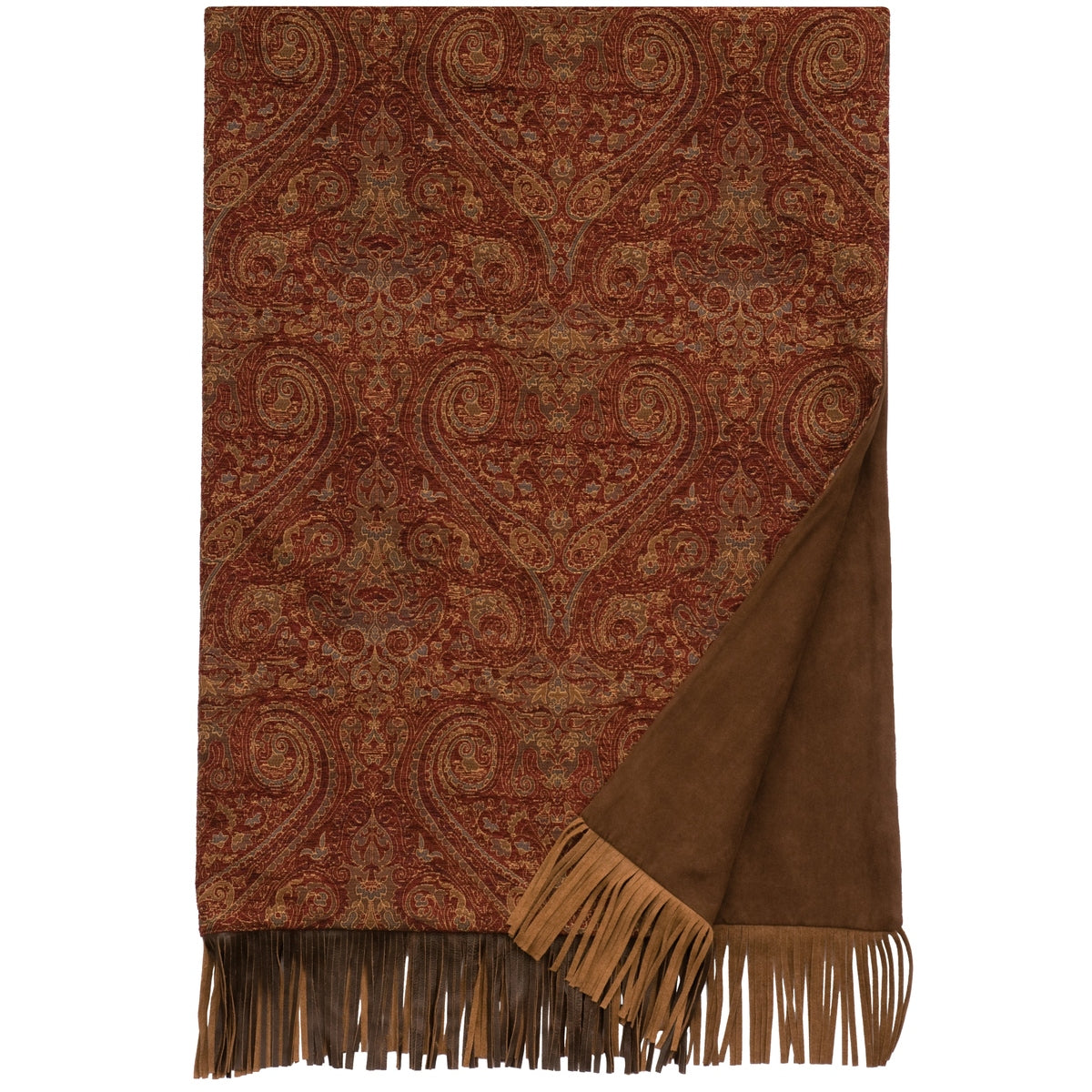 Milady Throw by Wooded River