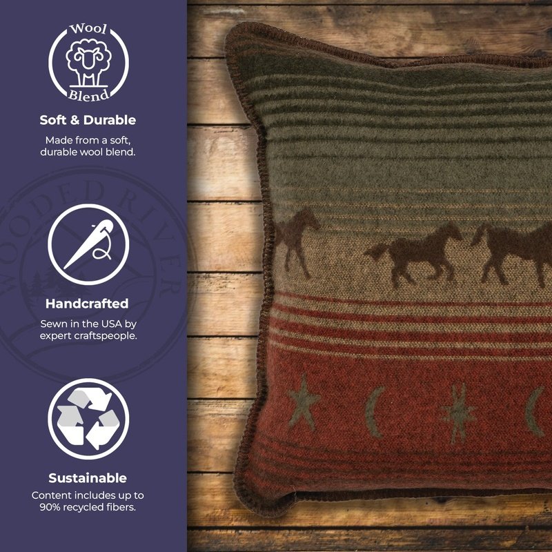 Mustang Canyon Pillow