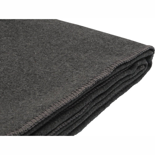 Solid Greystone Throw