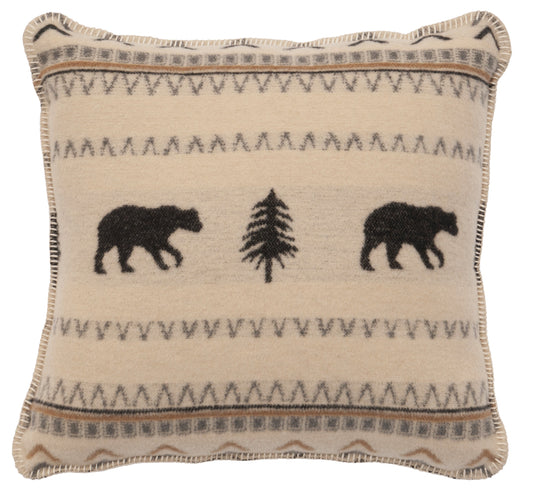 Boulder Bescarf & Pillow Set by Wooded River