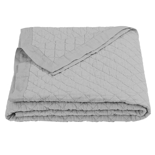 Linen Cotton Diamond Quilt Cabin Rugs and Furnishings