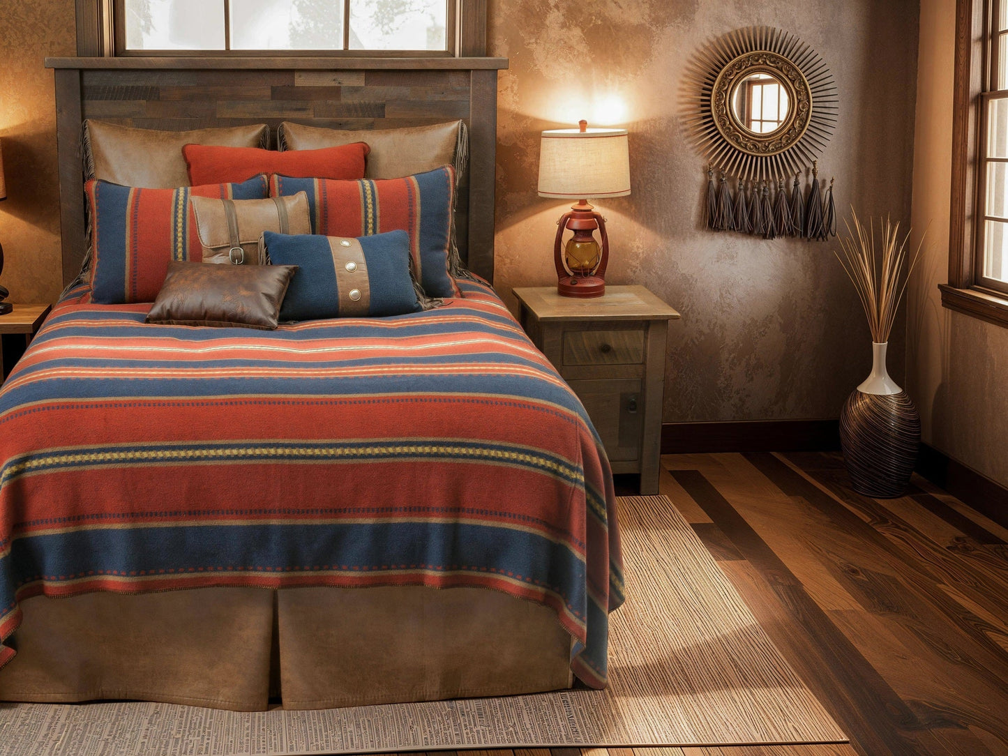 Lariat Bed Skirt by Wooded River