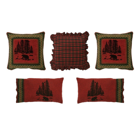 Wooded River Bear Bedspread Set