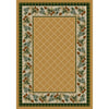 Green Forest - Light Maize-CabinRugs Southwestern Rugs Wildlife Rugs Lodge Rugs Aztec RugsSouthwest Rugs