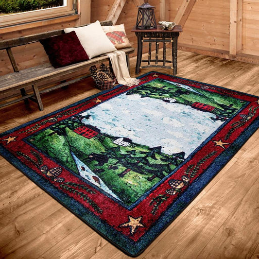 Black Bear Creek | Crackle Rug