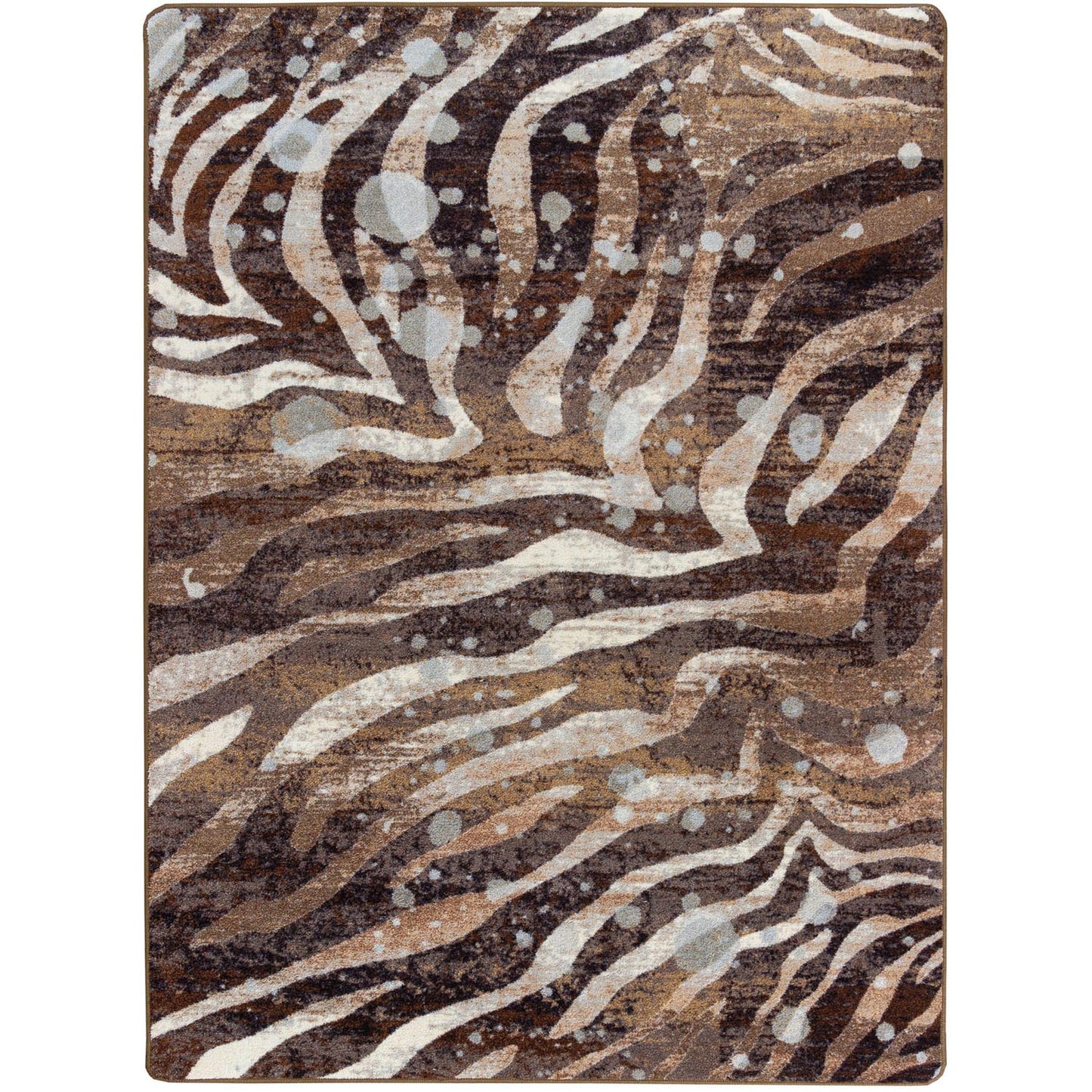 Modern Zebra | Silver Splash