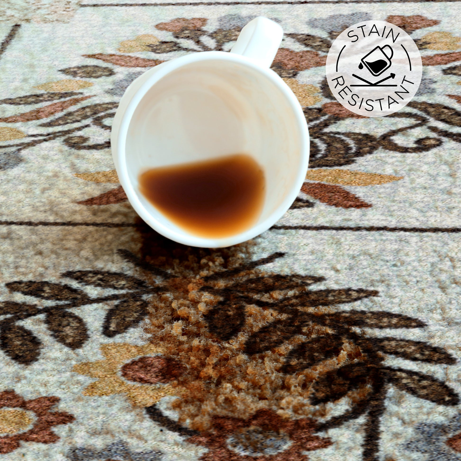 Inspired Quilt | Brown Rug