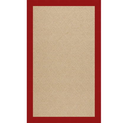 Creative Concepts-Cane Wicker Canvas Jockey Red