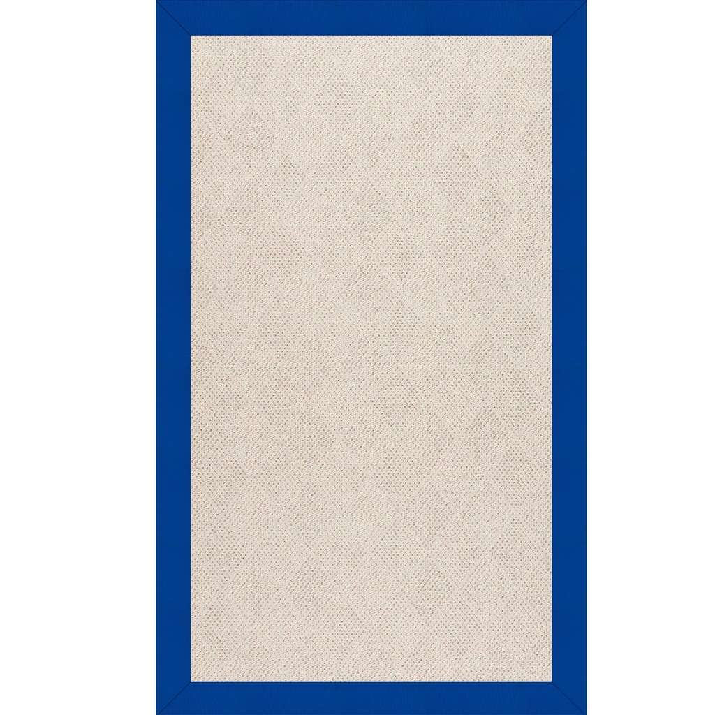 Creative Concepts-White Wicker Canvas Pacific Blue