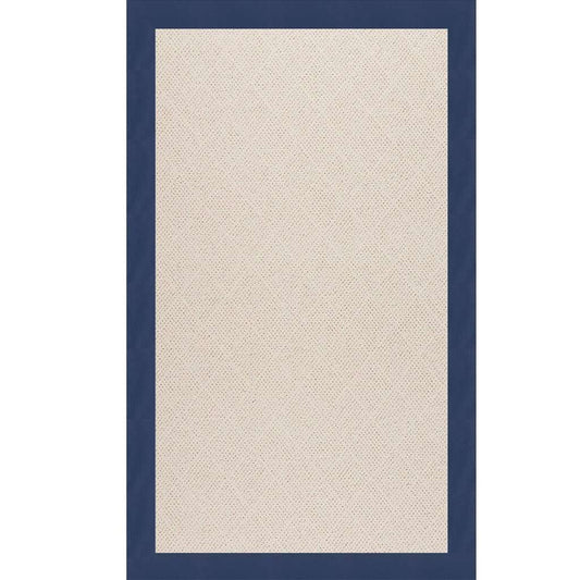 Creative Concepts-White Wicker Canvas Navy