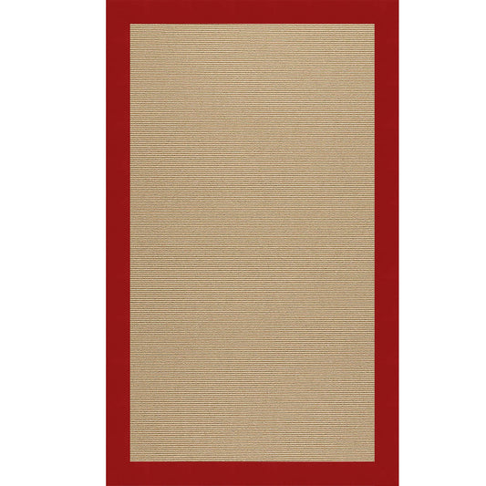 Creative Concepts-Sisal Canvas Jockey Red