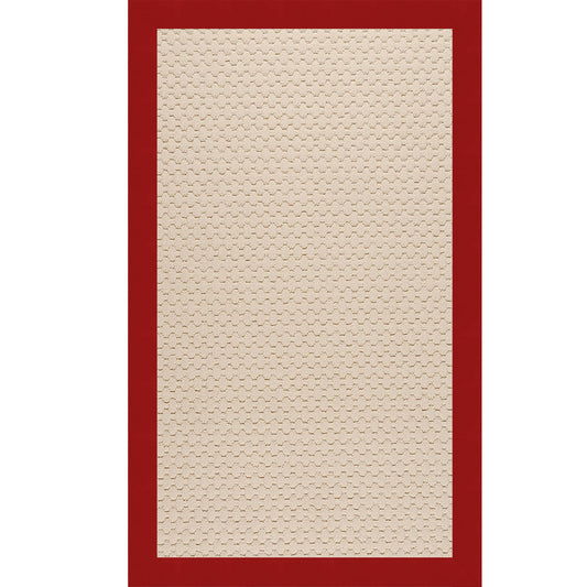 Creative Concepts-Beach Sisal Canvas Jockey Red
