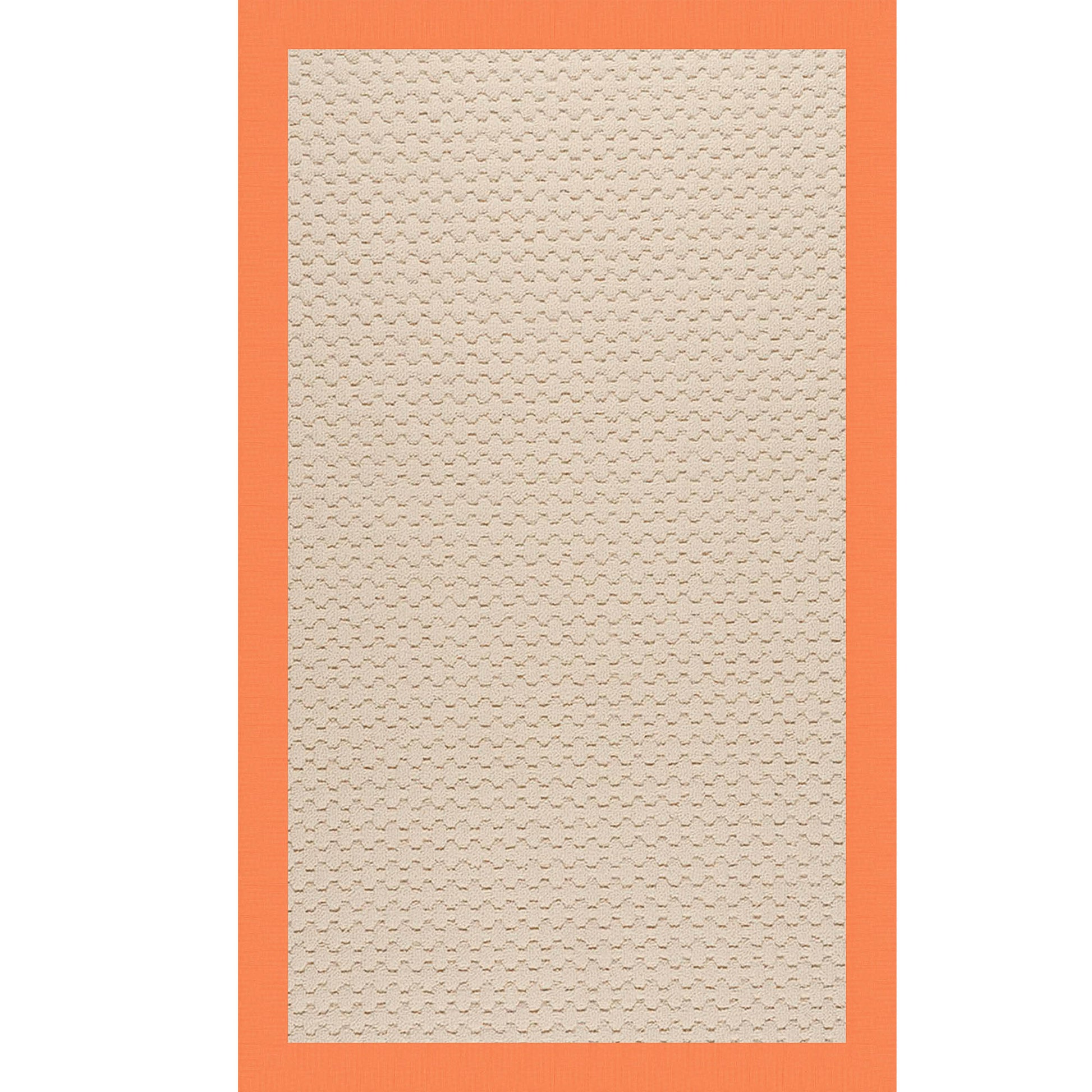 Creative Concepts-Beach Sisal Canvas Tangerine