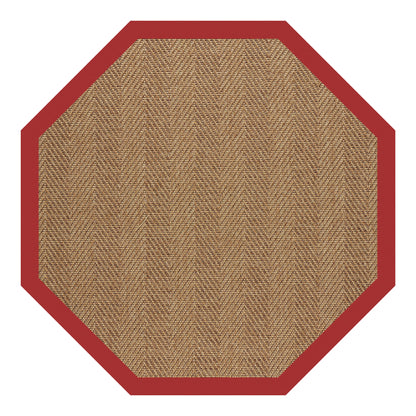 Islamorada-Herringbone Canvas Jockey Red