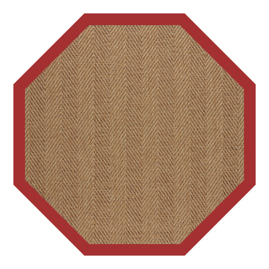 Islamorada-Herringbone Canvas Jockey Red