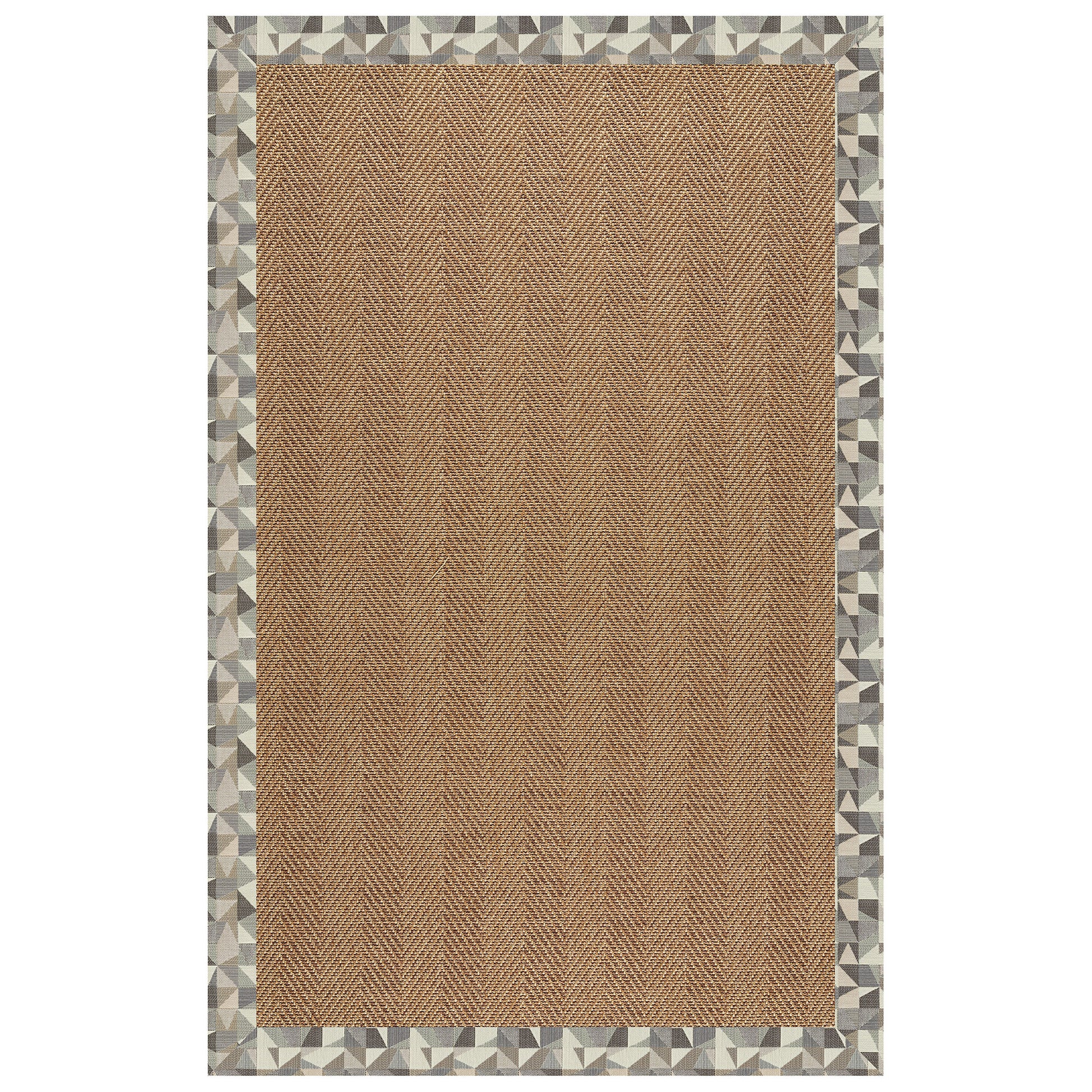 Islamorada-Herringbone Geo Bronze