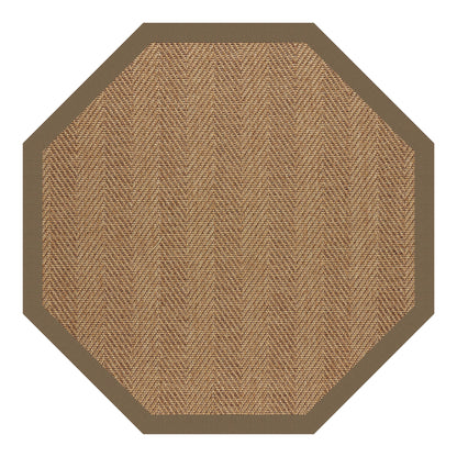 Islamorada-Herringbone Canvas Cocoa