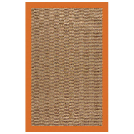 Islamorada-Herringbone Canvas Tangerine