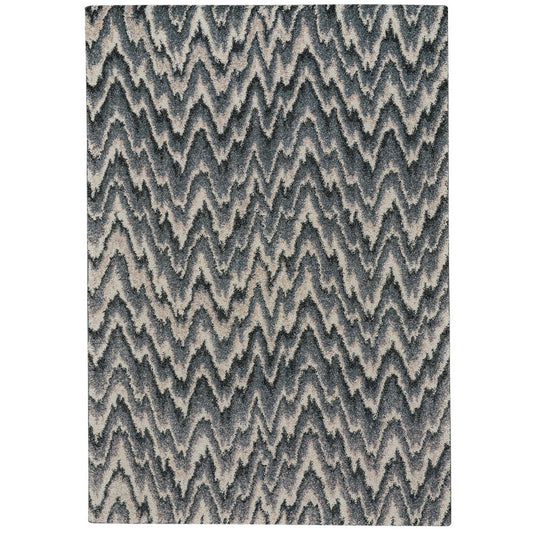 Mineral-Flamestitch Blue Slate