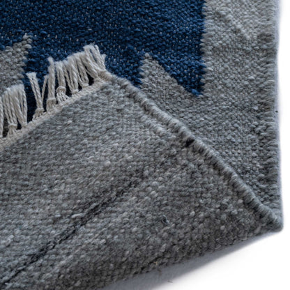 Vintage Moroc Indigo Gray