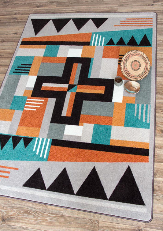 Abstract Cross | Gray