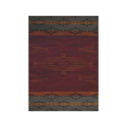 Affinity Native Skye Red Oversize Rug 7'10 X 10'6