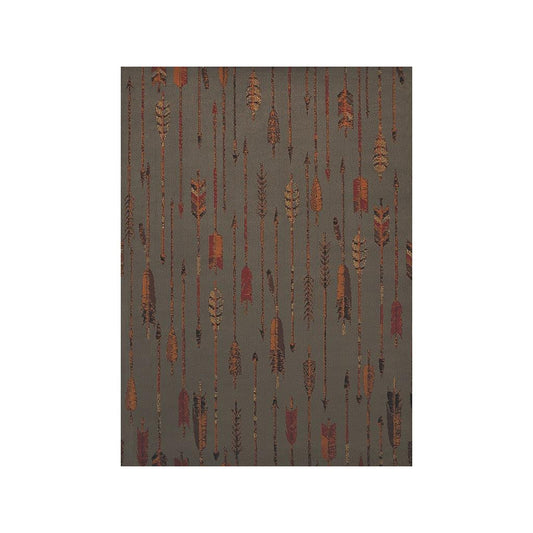 Affinity Quilted Arrow Blue/Grey Area Rug 5'3 X 7'2