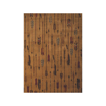 Affinity Quilted Arrow Natural Area Rug 5'3 X 7'2