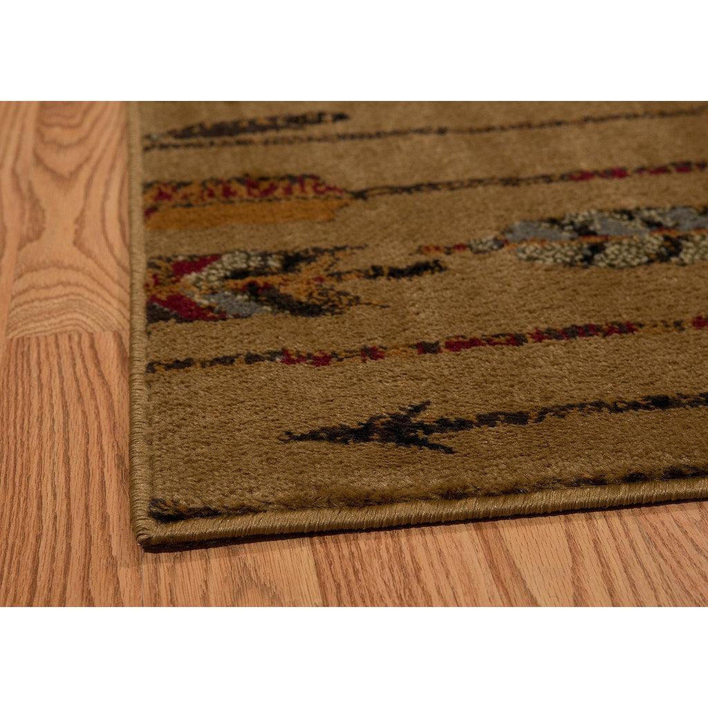 Affinity Quilted Arrow Natural Oversize Rug 7'10 X 10'6