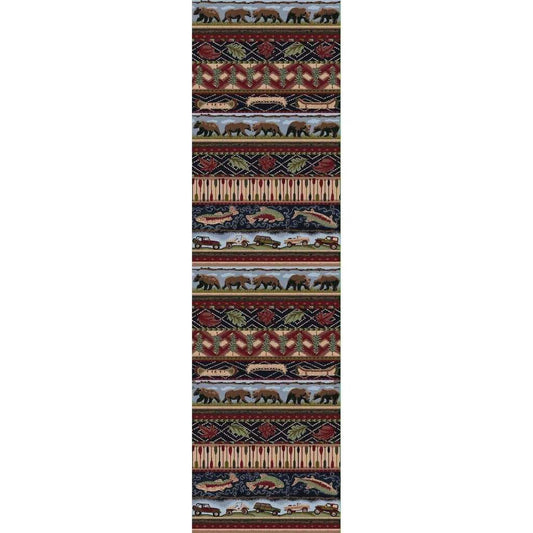 American Wildlife - Multi-CabinRugs Southwestern Rugs Wildlife Rugs Lodge Rugs Aztec RugsSouthwest Rugs