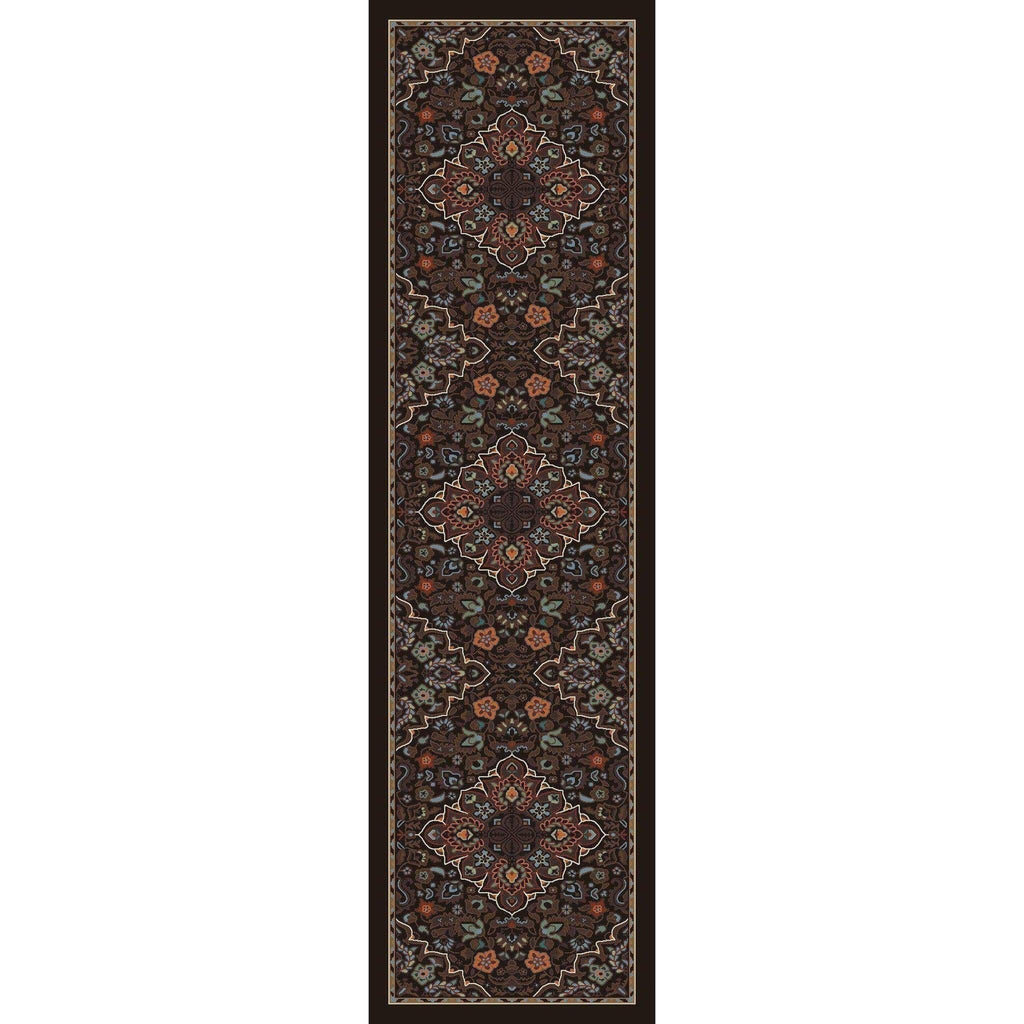 Babylonia - Electric Desert-CabinRugs Southwestern Rugs Wildlife Rugs Lodge Rugs Aztec RugsSouthwest Rugs