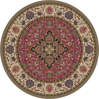 Babylonia - Rosette-CabinRugs Southwestern Rugs Wildlife Rugs Lodge Rugs Aztec RugsSouthwest Rugs