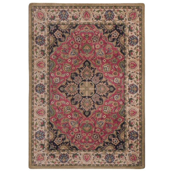 Babylonia - Rosette-CabinRugs Southwestern Rugs Wildlife Rugs Lodge Rugs Aztec RugsSouthwest Rugs