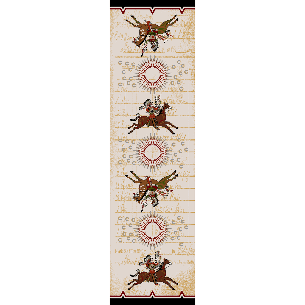 Battle Legends - Multi-CabinRugs Southwestern Rugs Wildlife Rugs Lodge Rugs Aztec RugsSouthwest Rugs