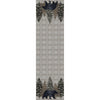 Bear Paradise - Stone-CabinRugs Southwestern Rugs Wildlife Rugs Lodge Rugs Aztec RugsSouthwest Rugs