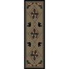 Bears & Pinecones-CabinRugs Southwestern Rugs Wildlife Rugs Lodge Rugs Aztec RugsSouthwest Rugs