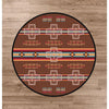 Canyon Crucifix - Sunset-CabinRugs Southwestern Rugs Wildlife Rugs Lodge Rugs Aztec RugsSouthwest Rugs