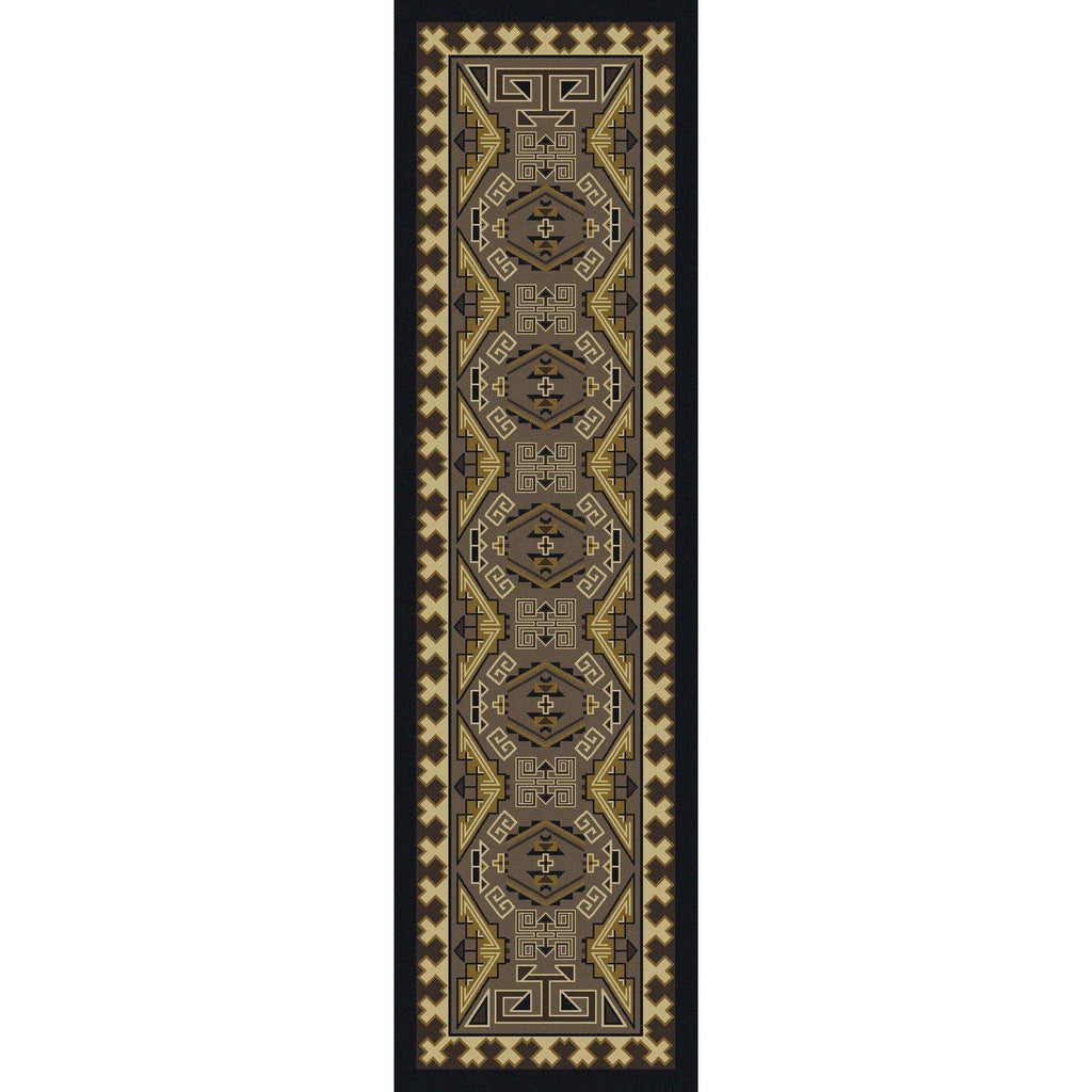 Comfy Trader - Sand-CabinRugs Southwestern Rugs Wildlife Rugs Lodge Rugs Aztec RugsSouthwest Rugs