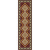 Council Of The Chiefs - Red-CabinRugs Southwestern Rugs Wildlife Rugs Lodge Rugs Aztec RugsSouthwest Rugs